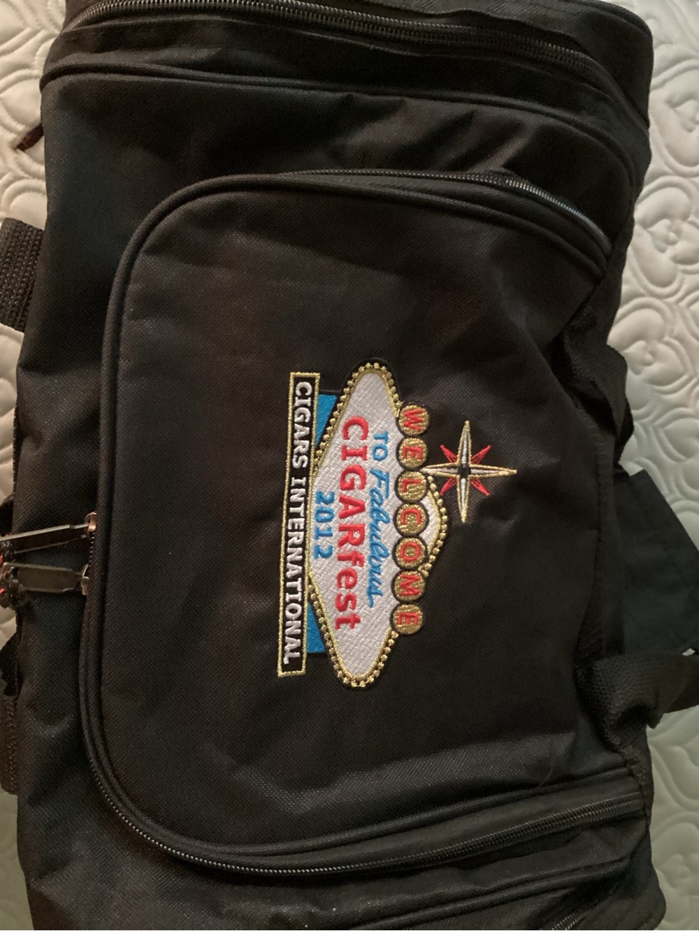 2012 special edition Yestor Miranda Welcome to fabulous Cigarfest duffle
